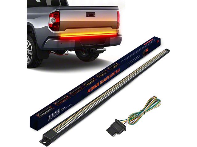 Nilight LED Tailgate Light Strip; 48-Inch (Universal; Some Adaptation May Be Required)