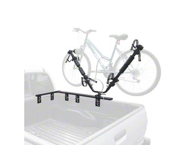 Let's Go Aero Half Nelson Channel 2-Bike Truck Bed Mount V-Rack (Universal; Some Adaptation May Be Required)