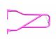 Steinjager Front Trail Tube Doors; Hot Pink (20-24 Jeep Gladiator JT)