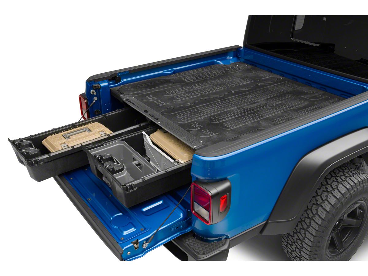 DECKED Jeep Gladiator Truck Bed Storage System MJ1 (20-23 Jeep Gladiator  JT) - Free Shipping