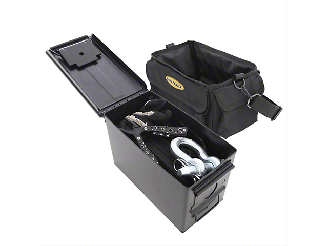 Smittybilt Storage Case; Ammo Can; Universal Bag; Black