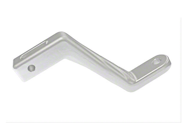 Smittybilt 10-Inch Ball Mount Drop; Aluminum (Universal; Some Adaptation May Be Required)