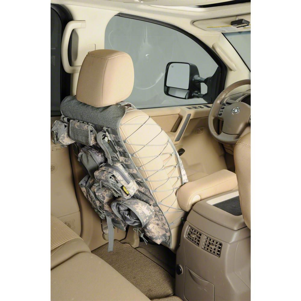 Smittybilt G.E.A.R. Custom Fit Front Seat Covers; OD Green (Universal; Some Adaptation May Be Required)
