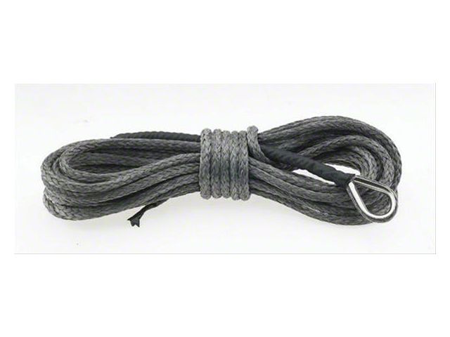 Smittybilt XRC Synthetic Rope; .25-Inch Thickness; 40-Feet; 4,000-Pound Cable Capacity