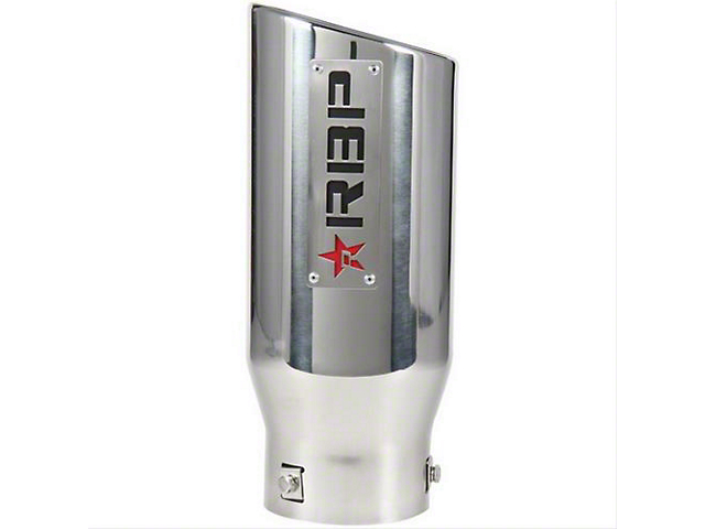 RBP EX-1 Adjustable Multi-Fit Stainless Steel Exhaust Tip; 4.50-Inch; Polished (Fits 2.50 to 3.50-Inch Tailpipe)