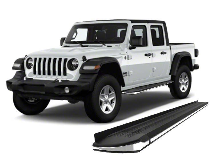 Jeep Gladiator Exceed Running Boards; Black (2024 Jeep Gladiator JT