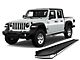 Exceed Running Boards; Black (20-24 Jeep Gladiator JT)