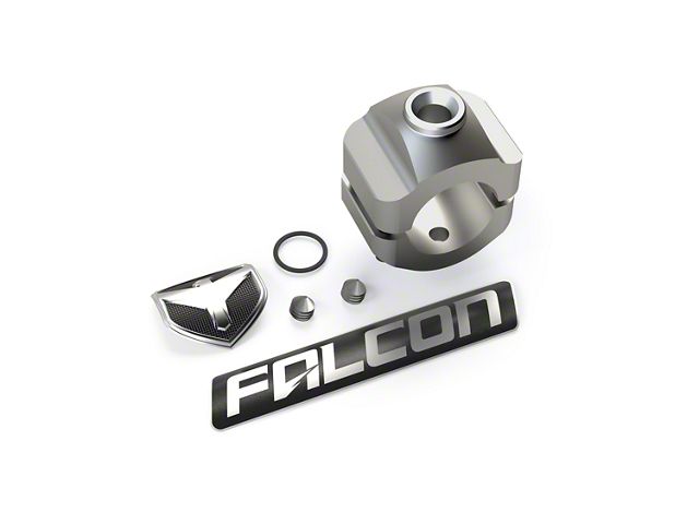 Falcon Shocks Nexus EF Steering Stabilizer Tie Rod Clamp Kit; 1-1/2-Inch HD (07-24 Jeep Wrangler JK & JL)