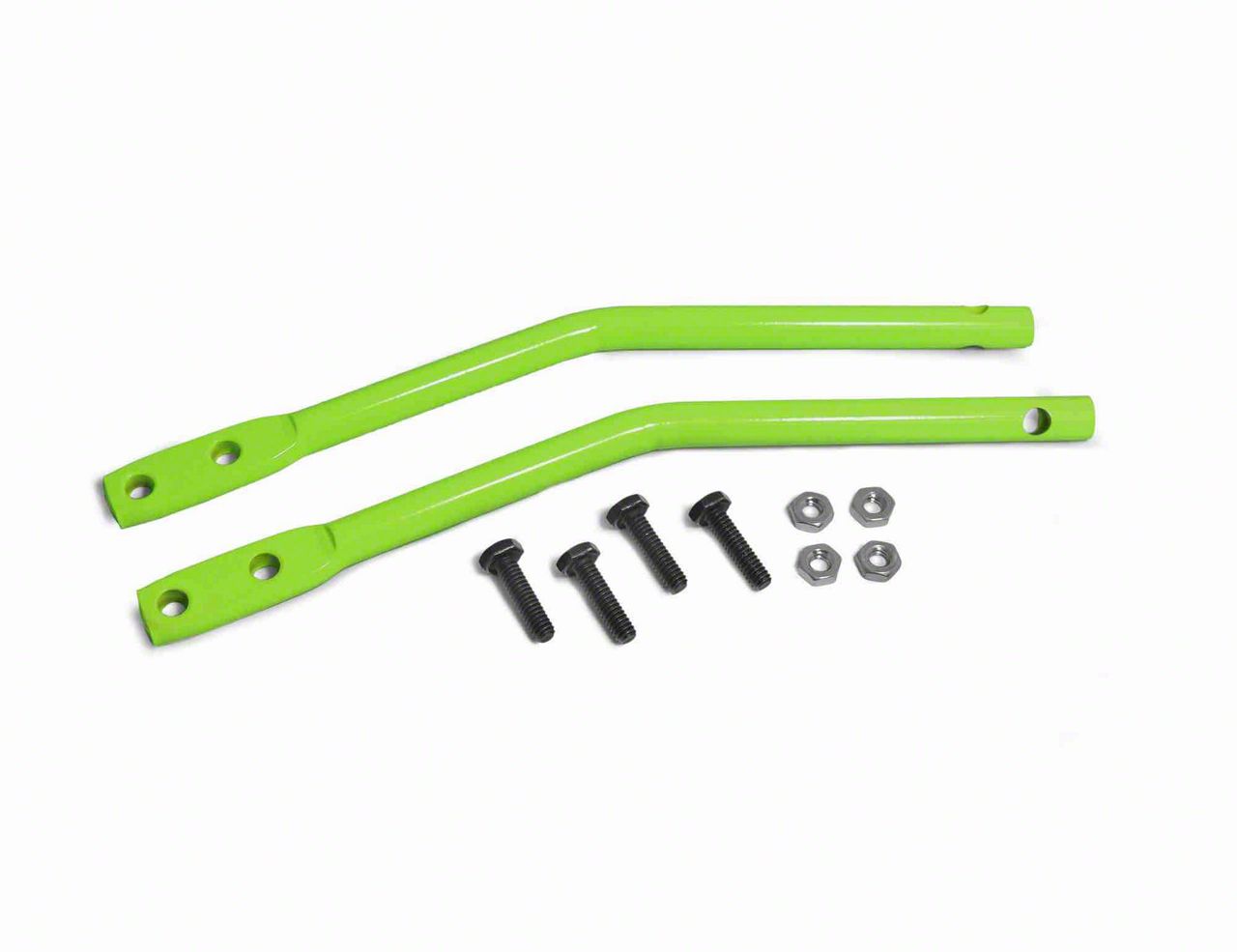 Steinjager Door Mirror Leg Kit for Steinjager Tube Doors; Gecko Green (20-23 Jeep Gladiator JT)