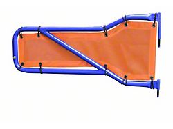 Steinjager Front Tube Door Mesh Covers; Orange (20-23 Jeep Gladiator JT)