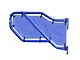 Steinjager Rear Tube Door Mesh Covers; Blue (20-24 Jeep Gladiator JT)