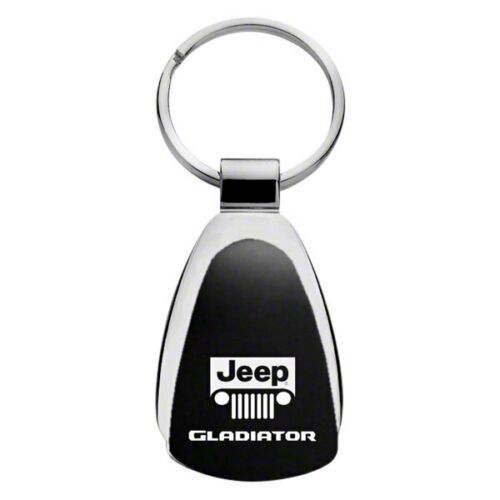 Gladiator Teardrop Key Fob; Black