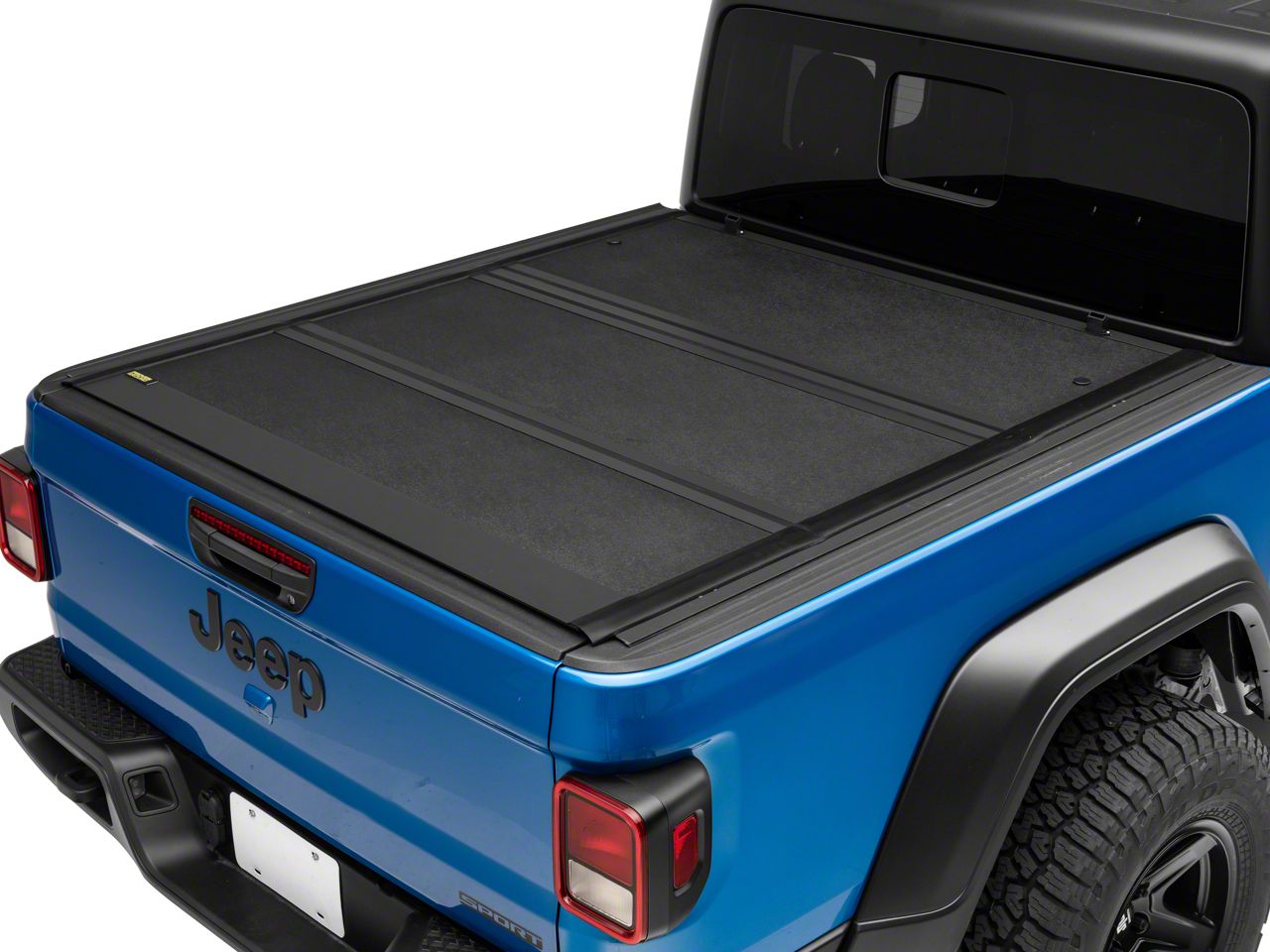 Proven Ground Jeep Gladiator Low Profile Hard TriFold Tonneau Cover