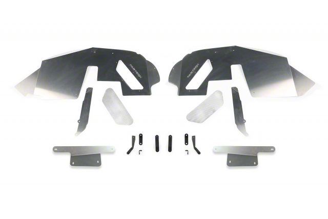 Fabtech Jeep Gladiator Inner Fenders; Front K4186 (20-23 Jeep Gladiator ...