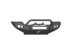 Road Armor Stealth Full Width Winch Front Bumper with Pre-Runner Guard; Textured Black (20-23 Jeep Gladiator JT, Excluding Launch Edition, Mojave & Rubicon)