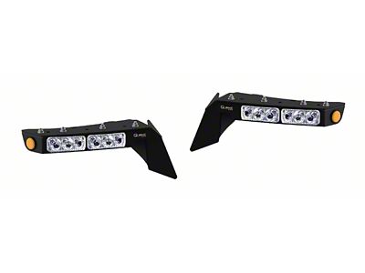 Quake LED Tempest Fender Chop Kit with DRL Switchback Turn Signal and Side Marker Light (18-24 Jeep Wrangler JL Rubicon)