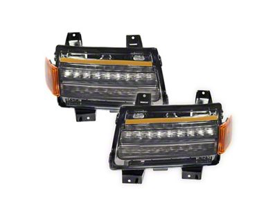 Quake LED Tempest Fender Lights with Sequential Turn Signal and Side Marker Light (20-24 Jeep Gladiator JT, Excluding Sport)