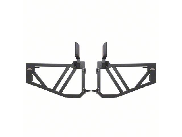 Trail Front Doors with Mirrors (18-24 Jeep Wrangler JL)
