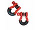 3/4-Inch D-Ring Shackle with Isolator; Red