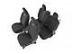 Rough Country Neoprene Front and Rear Seat Covers; Black (20-24 Jeep Gladiator JT w/ Factory Leather Seats)