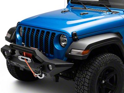 Rough Country Full Width LED Winch Front Bumper (20-23 Jeep Gladiator JT)
