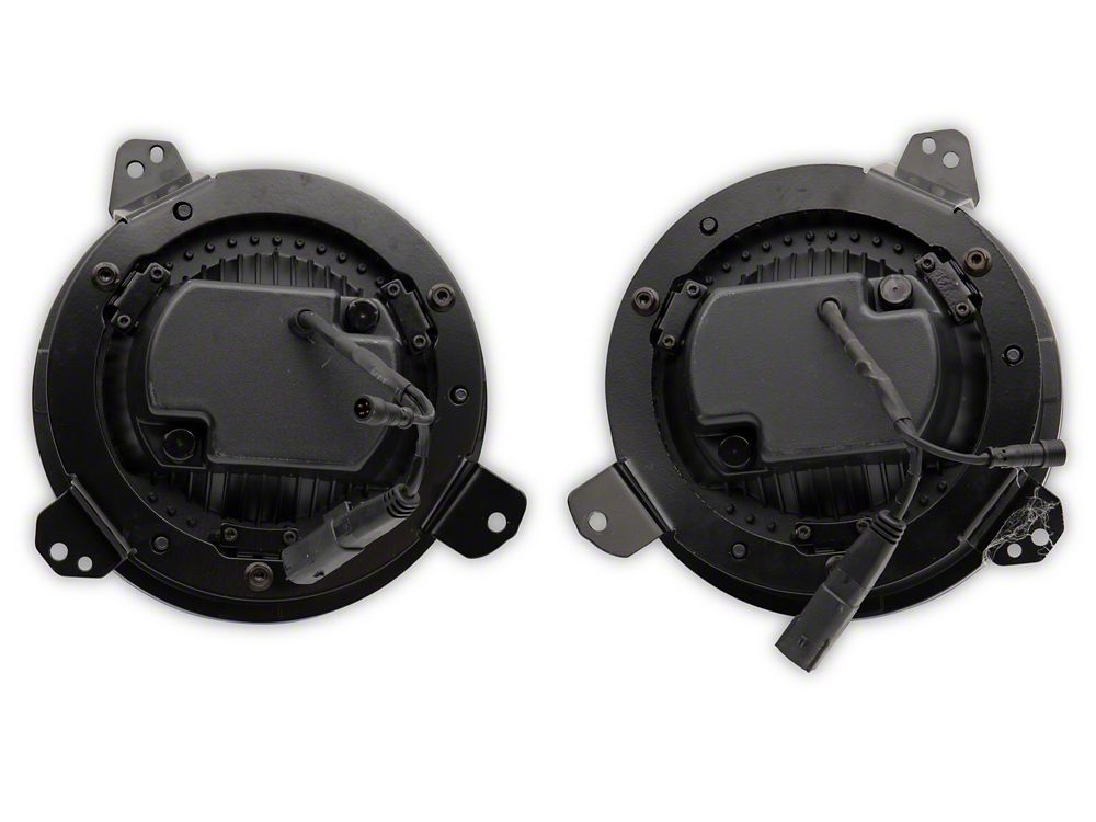 Raxiom Axial Series 9-Inch LED Headlights with RGB Halo Raxiom Axial Series 9-Inch LED Headlights with RGB Halo
