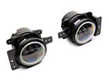 Raxiom Axial Series LED Fog Lights with Halo (20-26 Jeep Gladiator JT)