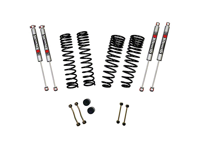 SkyJacker 2.50-Inch Dual Rate Long Travel Suspension Lift Kit with M95 Performance Shocks (21-22 3.0L EcoDiesel Jeep Gladiator JT, Excluding Rubicon)