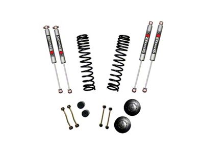 SkyJacker 2.50-Inch Dual Rate Long Travel Suspension Lift Kit with Rear Coil Spring Spacers and M95 Performance Shocks (21-24 3.0L EcoDiesel Jeep Gladiator JT, Excluding Rubicon)