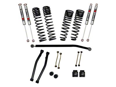 SkyJacker 3.50-Inch Dual Rate Long Travel Suspension Lift Kit with M95 Performance Shocks (21-24 3.0L EcoDiesel Jeep Gladiator JT, Excluding Rubicon)