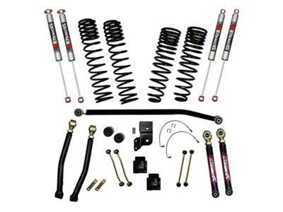 SkyJacker 5.50-Inch Dual Rate Long Travel Suspension Lift Kit with M95 Performance Shocks (20-23 Jeep Gladiator JT, Excluding EcoDiesel, Launch Edition & Rubicon)