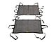 Dirty Dog 4x4 Front and Rear Seat Sun Screen; Black (20-23 Jeep Gladiator JT)