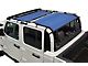 Dirty Dog 4x4 Front and Rear Seat Sun Screen; Blue (20-23 Jeep Gladiator JT)