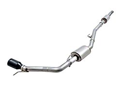 AWE Tread Edition Single Exhaust System with Black Diamond Tip; Side Exit (20-22 3.6L Jeep Gladiator JT)