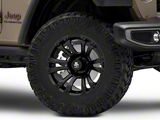 Mammoth Madness Matte Black Wheel; 18x9; -6mm Offset (20-26 Jeep Gladiator JT)