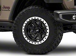 DV8 Offroad 886 Simulated Beadlock Matte Black Wheel; 17x9 (20-23 Jeep Gladiator JT)