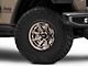DV8 Offroad 886 Simulated Beadlock Matte Bronze Wheel; 17x9 (20-24 Jeep Gladiator JT)