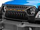 Gladiator Series Grille with Amber LED Running Lights; Matte Black (20-24 Jeep Gladiator JT)