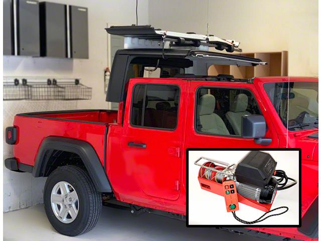Lange Originals Wireless Remote Controlled Power Hoist-A-Top (20-24 Jeep Gladiator JT)