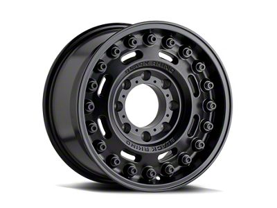Black Rhino Axle Matte Black Wheel; 17x9.5 (07-18 Jeep Wrangler JK)