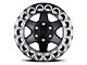Black Rhino Odessa Matte Black Machined Wheel; 17x9.5 (18-24 Jeep Wrangler JL)