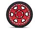 Black Rhino Reno Candy Red with Black Bolts Wheel; 17x9 (20-24 Jeep Gladiator JT)