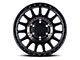 Black Rhino Sandstorm Semi Gloss Black with Machined Tint Ring Wheel; 17x8.5 (20-24 Jeep Gladiator JT)