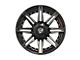 4Play 4P08 Brushed Black Wheel; 20x10 (11-21 Jeep Grand Cherokee WK2)