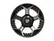 4Play 4P50 Brushed Black Wheel; 20x10 (20-24 Jeep Gladiator JT)
