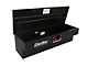 48-Inch Padlock Side Mount Tool Box; Textured Black (Universal; Some Adaptation May Be Required)