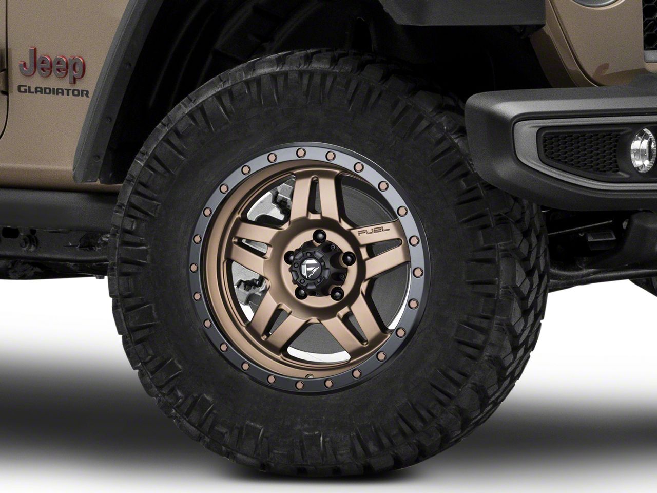 Fuel Wheels Jeep Gladiator Anza Bronze Wheel; 18x9 D58318907350 (20-23 ...