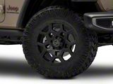Black Rhino Overland Matte Black Wheel; 20x9.5 (20-24 Jeep Gladiator JT)