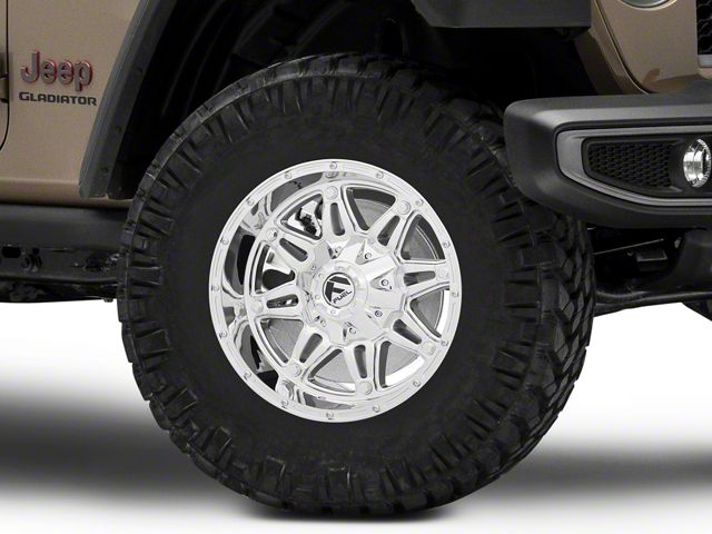 Fuel Wheels Hostage Chrome Wheel; 17x9 (20-24 Jeep Gladiator JT)