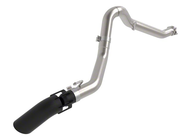 AFE Vulcan Series 3-Inch DPF-Back Hi-Tuck Single Exhaust System with Black Tip; Side Exit (21-24 3.0L EcoDiesel Jeep Gladiator JT)